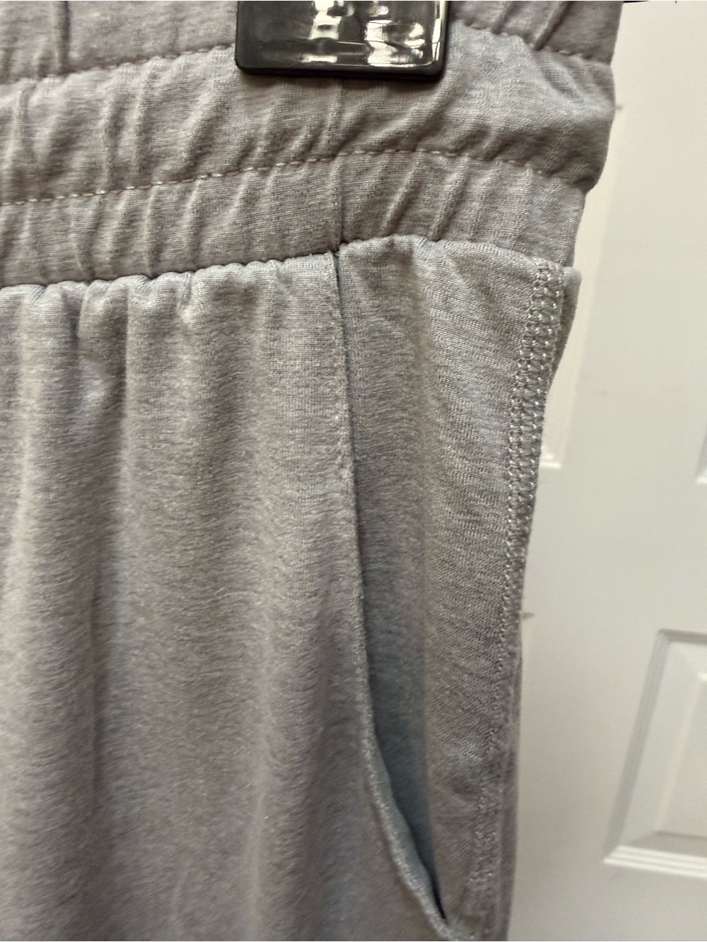 Men's Light Gray Drawstring Joggers - Comfortable Everyday Sweatpants - Picture 5 of 7